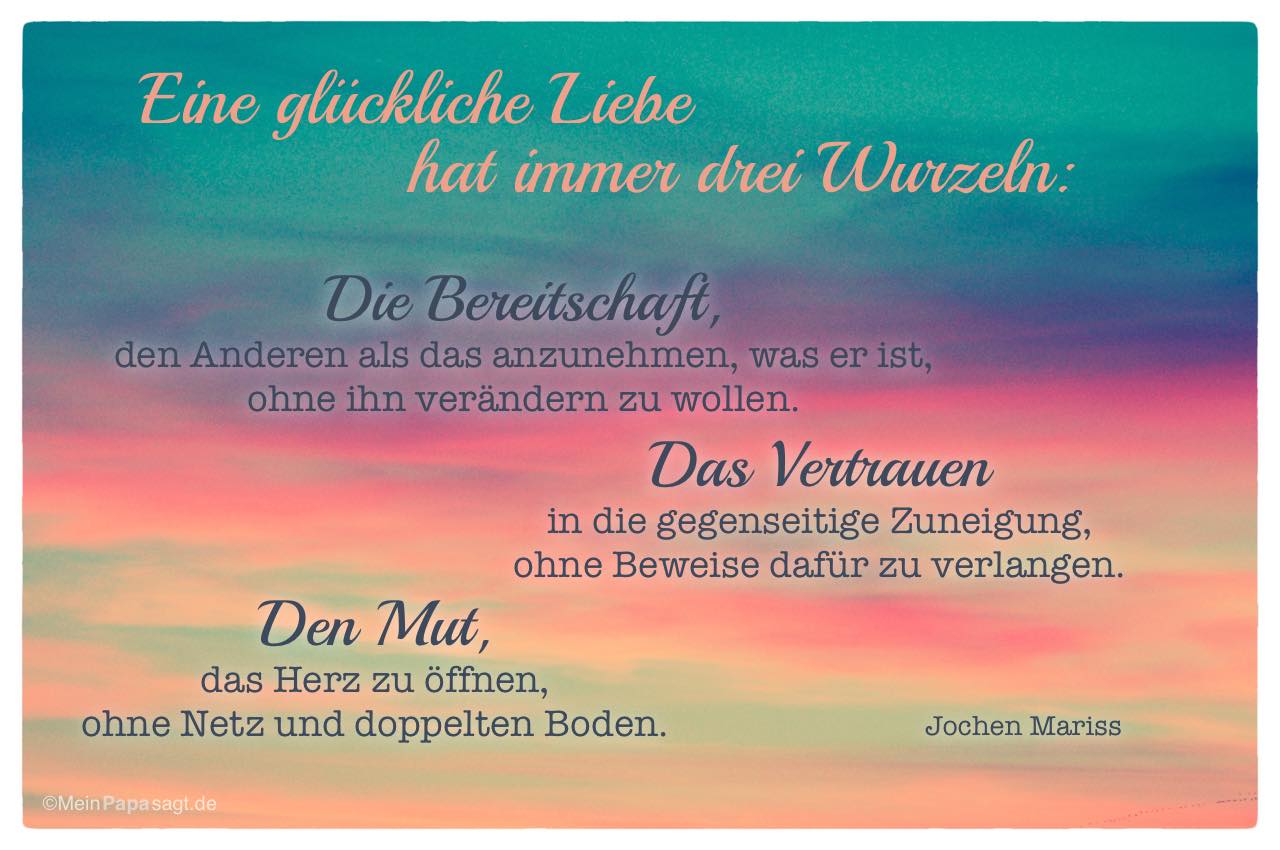 liebe ist vertrauen