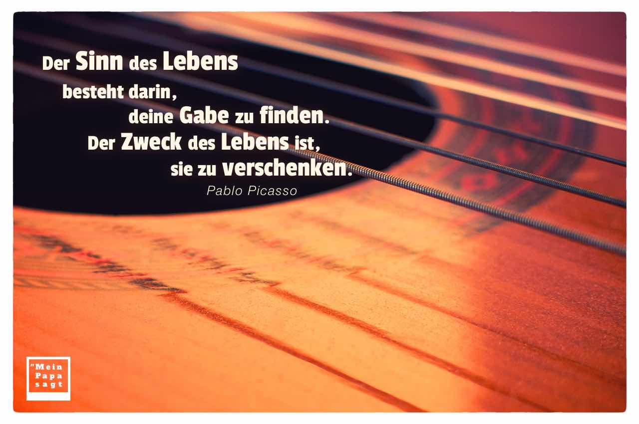 Der Sinn Des Lebens Besteht Darin Deine Gabe Zu Finden Der Zweck Des