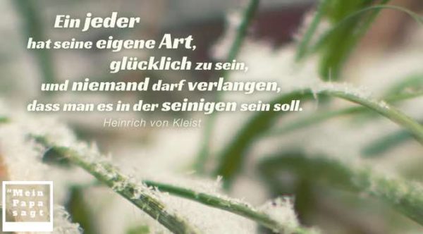 Ein Jeder Hat Es Aber Niemand Kann Es Verlieren meinpapasagt.de