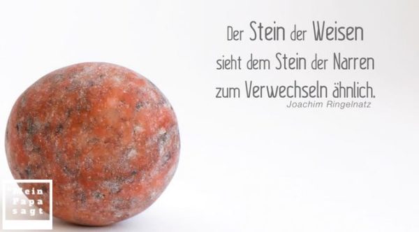 Thema Steine Zitate und Weisheiten mit Bild