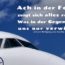 Beitragsbild - Ach in der Ferne zeigt sich alles reiner, Was in der Gegenwart uns nur verwirrt